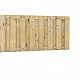 Jumboscherm geschaafd vuren 17-planks 180 x 90 cm, recht verticaal.