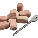 Douglas doken 2,2 x 2,2 x 4,5 cm., onbehandeld (per 24 stuks)