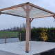 JWOODS DHZ Pergola 300x300 cm, Geschaafd