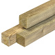 Grenen geschaafde paal 6,8x6,8x240 cm