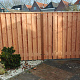 24520 jwoods tuinscherm red wood 19 planks 180x180 cm geschaafd 542930