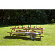 Picknicktafel Superieur geïmpregneerd, geschaafd vuren 300x162x76 cm