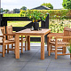 Tuintafel Rustiek 180x90x78 cm teak