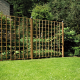 Trellis recht 60x180 cm onbehandeld geschaafd hardhout