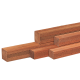 Hardhouten Geschaafde Paal 6,5x6,5x275 cm