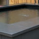 Afdek- Vijverrand Granero 100x15x3 cm gezoet met facet