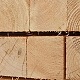 Douglas fijnbezaagde tussenpaal 15 x 15 x 240 cm.