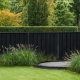 Tuinscherm Meckelenburg fijnbezaagd onbehandeld Douglashout 15-planks 180x180 cm