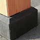 Betonpoer Glad 15x15x60 cm Antraciet incl. verstelbare plaat M16