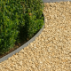 Ecolat recht 14cm x 10mm 2m Grijs