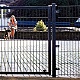 Hillfence metalen enkele poort Premium-line, 100x100 cm, zwart