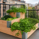 Moestuintafel 85x60x82 cm geïmpregneerd, geschaafd grenen