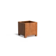 Plantenbak Carrez met poten cortenstaal 80x80x80 cm