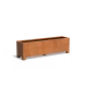 Plantenbak Carrez met poten cortenstaal 200x50x60 cm