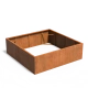 Plantenbak Carrez zonder bodem cortenstaal 200x200x60 cm