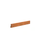 Keerwand recht Cortenstaal 2 mm 150x20 cm