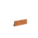 Keerwand recht Cortenstaal 2 mm 100x30 cm