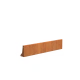 Keerwand recht Cortenstaal 2 mm 150x30 cm