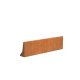 Keerwand recht Cortenstaal 3 mm 150x40 cm