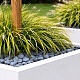 Restpartij Edam: 2 stuks Plantenbak Carrez met bodem polyester 80x80x60 cm Hoogglans Wit