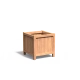 Plantenbak Valencia hardhout 70x70x70 cm