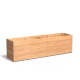 Plantenbak Carrez met bodem hardhout 200x50x57,4 cm