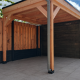 JWOODS Douglas Dakbeschot Geschaafd 1,8x19,5x300 cm, naturel