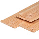 JWOODS Douglas Dakbeschot Geschaafd 1,8x19,5x400 cm, naturel