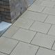 Betontegels 30x30x4,5 cm Grijs met facet