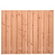Tuinscherm Zwarte Woud geschaafd onbehandeld Douglashout 21-planks 180x150 cm