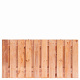 Tuinscherm Casablanca geschaafd geïmpregneerd Red Class hout 21-planks 180x90 cm
