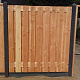 JWOODS Tuinscherm Red Wood 19-planks afbouw links 180/90x180 cm Geschaafd