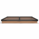 Douglas Lessenaar Lichtstraat Zwart 158,2(b) x 125(d) cm, Gelaagd 44.2 glas