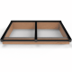 38267 douglas lessenaar lichtstraat zwart 158 2 b x 125 d cm gelaagd 44.2 glas 612482
