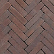 Gebakken Waalformaat 5x20x6 cm Leeds (10m2 voorraad Almere)