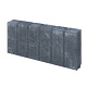 Quadroband 8x25x50 cm Antraciet