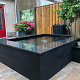 Linia Palissade 60x15x15 cm Strak Antraciet Nero Excellence