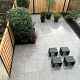 GeoCeramica  75x75x4 cm Tempo Dark Matt