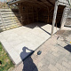40840 actietegel keramiek op beton 90x90x4 cm slate design greige 561829