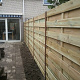 Actie Grenen Tuinscherm Recht 15-planks 180x180 cm