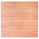 Rhombus scherm Klagenfurt geschaafd onbehandeld Douglashout 30-planks 180x180 cm