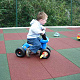Rubbertegel part 2,5 dik groen 50 x 50 cm