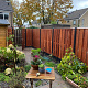 5212 actie hardhouten tuinscherm recht verticaal 180x180 cm 145733