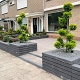 53166 moodul 15x60x9 cm black 620352