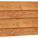 JWOODS Wand Modern 301 tot 400 cm - Zweeds rabat naturel dubbelzijdig