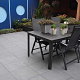 Restpartij Edam: ca. 12 m2 Fossil Line Lingula 60x60x3 cm Donkergrijs