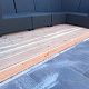Douglas geschaafd vlonderplank dekdeel 2,4 x 13,8 x 400 cm, blank.