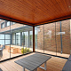Glazen Schuifwand 346(B)x224(H) cm tbv zijkant Buitenverblijf 370 cm diepte