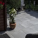 Restpartij Zwanenburg: ca. 19,5m2 GeoCeramica® 60x60x4 cm Roccia Carbon