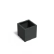 Plantenbak Carrez Connect zonder bodem gecoat staal 50x50x50 cm